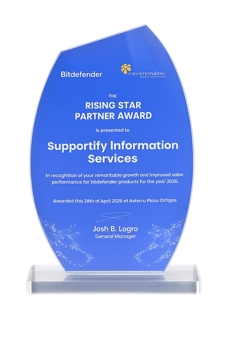 Bitdefender Rising Star Partner Award